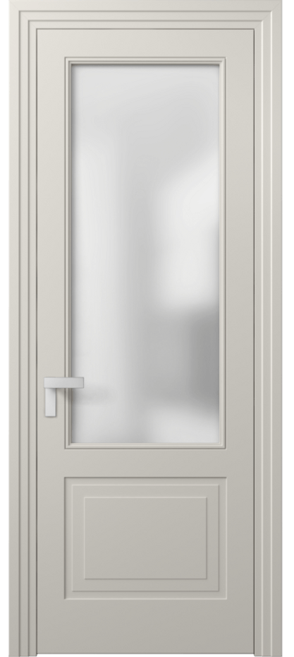 Дверь межкомнатная Rocca 8352 Матовый облачно-серый Сатинированное стекло Каскадный компланарный наличник МОС Цена 77899 ₽ Наличники уже входят в базовый комплект. Фабрика дверей Волховец 8 (800) 551 43 19 Межкомнатная дверь Rocca 8352 Матовый облачно-серый Сатинированное стекло Цена 77899 ₽ | Volhovec