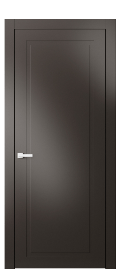 Дверь межкомнатная Neo Classic АКП 8001 Матовый антрацит Гладкий компланарный наличник МАН Цена 65599 ₽ Наличники уже входят в базовый комплект. Фабрика дверей Волховец 8 (800) 551 43 19 Межкомнатная дверь Neo Classic АКП 8001 Матовый антрацит Цена 65599 ₽ | Volhovec