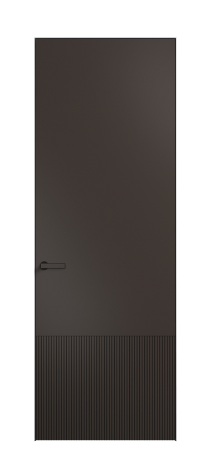 Межкомнатная дверь Вельвет 8202 Матовый антрацит. Цена 64969  | Volhovec