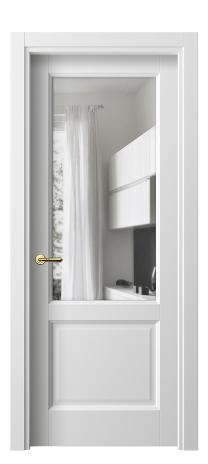 Дверь межкомнатная Galant 1422 Белый шёлк Прозрачное стекло, 4 мм Гладкий наличник БШ Цена 34199 ₽ Наличники уже входят в базовый комплект. Фабрика дверей Волховец 8 (800) 551 43 19 Межкомнатная дверь Galant 1422 Белый шёлк Прозрачное стекло, 4 мм Цена 34199 ₽ | Volhovec