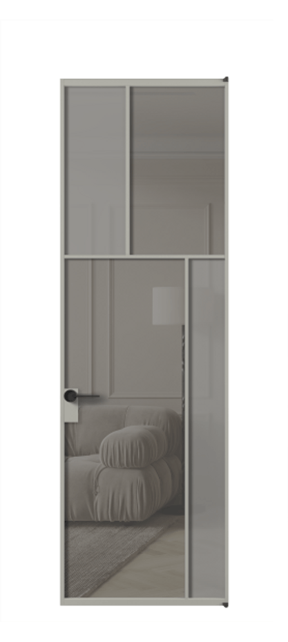 Дверь межкомнатная Mosaic АЛПЛ041.23 Алюминий нейтральный серый Сатинированное серое стекло, триплекс, 6 мм + Прозрачное серое стекло, триплекс, 6 мм Без короба АНСР Цена 25937720 Стоимость комплекта двери включает:
1. Полотно (600/650/700/750/800/850/900/950*2000-2400 мм).
2. Короб
3. Комплект фурнитуры (2 торцевые петли и магнитный замок с ответной планкой). Фабрика дверей Волховец 8 (800) 551 43 19 Межкомнатная дверь Mosaic АЛПЛ041.23 Алюминий нейтральный серый Сатинированное серое стекло, триплекс, 6 мм + Прозрачное серое стекло, триплекс, 6 мм Цена 25937720 so'm | Volhovec