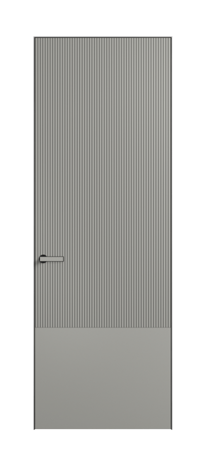 Дверь межкомнатная Velvet АКП 8203 Матовый нейтральный серый. Скрытый короб Черный Цена 97100 . Фабрика дверей Волховец 8 (800) 551 43 19 Межкомнатная дверь Velvet АКП 8203 Матовый нейтральный серый. Цена 97100 | Volhovec