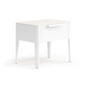 Тумба прикроватная Piega 1 ящик Матовый белоснежный