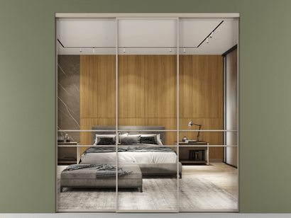 Алюминевая перегородка АЛПР 040.02_АБСК_Зеркало триплекс_new. Цвет Алюминий бисквитный. Материал Алюминий в эмали. Коллекция Перегородка Formato внутри проёма трёхстворчатая. Фото. Алюминевая перегородка АЛПР 040.02_АБСК_Зеркало триплекс_new. Цвет Алюминий бисквитный. Материал Алюминий в эмали. Коллекция Перегородка Formato внутри проёма трёхстворчатая. Картинка.