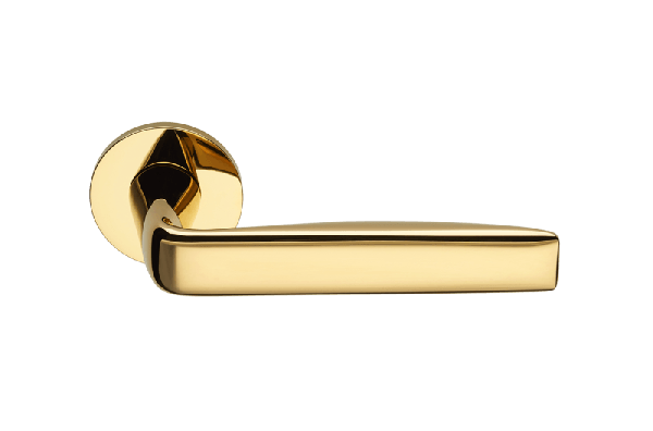 Ручки для межкомнатных дверей Ручка дверная Вива. Цвет Полированное золото. Коллекция Вива. Фото. Ручки для дверей Ручка дверная Вива. Цвет Полированное золото. Коллекция Вива. Картинка.