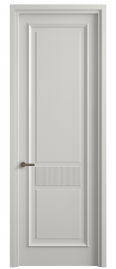 Дверь межкомнатная 6717 МСР. Цвет Матовый серый. Материал Гладкая эмаль. Коллекция Шарм. Картинка.