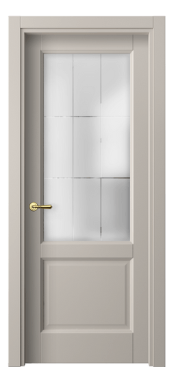 Межкомнатная дверь 1422 МСБЖ Сатинированное стекло лофт. Цвет Матовый светло-бежевый. Материал Гладкая эмаль. Коллекция Galant. Фото. Дверь межкомнатная 1422 МСБЖ Сатинированное стекло лофт. Цвет Матовый светло-бежевый. Материал Гладкая эмаль. Коллекция Galant. Картинка.