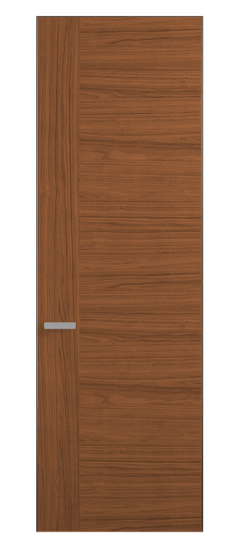 Дверь межкомнатная 0203 ОМДМР Орех медный матовый. Цвет Орех медный матовый рифт. Материал Радиальный шпон НатурВуд. Коллекция Рифт. Картинка.