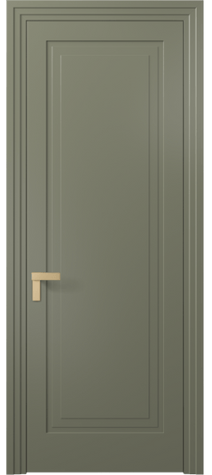 Дверь межкомнатная АКП 8301 МОТ Матовый оливковый тёмный. Цвет Матовый оливковый тёмный. Материал Гладкая эмаль. Коллекция Рокка. Картинка.