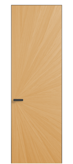 Дверь межкомнатная АКП 0206 ДЗМЛР Дуб золотой матовый. Цвет Дуб золотой матовый рифт. Материал Радиальный шпон НатурВуд. Коллекция Рифт. Картинка.