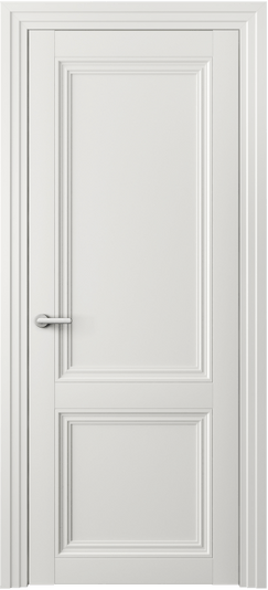 Дверь межкомнатная 2523 МСР. Цвет Матовый серый. Материал Гладкая эмаль. Коллекция Центро. Картинка.