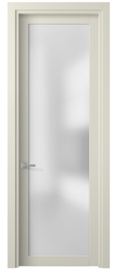 Дверь межкомнатная 2102 ММБ САТ. Цвет Матовый молочно-белый. Материал Гладкая эмаль. Коллекция Planum. Картинка.