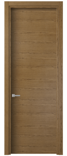 Дверь межкомнатная 0010 ДЯН. Цвет Дуб янтарный. Материал Шпон ценных пород. Коллекция Планум. Картинка.