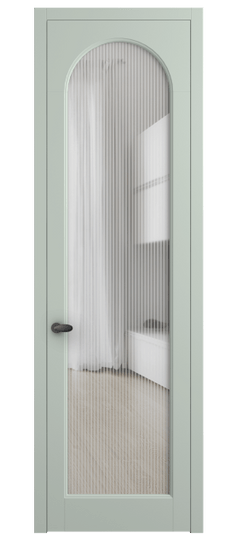 Дверь межкомнатная 6804 NCS S 1005-B80G MORU. Цвет NCS NCS S 1005-B80G. Материал Гладкая эмаль. Коллекция Palazzo. Картинка.