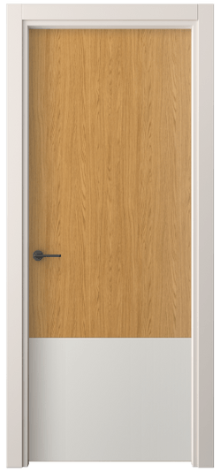 Дверь межкомнатная 4229 ВНД. Цвет Ванильный дуб. Материал Ламинатин. Коллекция Freedom. Картинка.