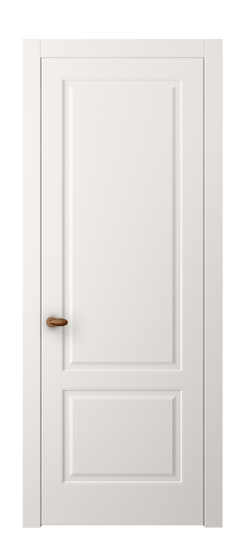 Дверь межкомнатная АКП 8551 МПБЛ. Цвет Матовый пудровый белый. Материал Гладкая эмаль. Коллекция Эссе. Картинка.