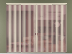 Перегородка Формато внутри проёма 4 створки