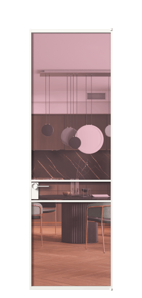 Межкомнатная дверь АЛПЛ040.02 ПРОЗ РОЗ БЕЛ. Цвет Алюминий Белый. Материал Алюминий. Коллекция Formato. Фото. Дверь межкомнатная АЛПЛ040.02 ПРОЗ РОЗ БЕЛ. Цвет Алюминий Белый. Материал Алюминий. Коллекция Formato. Картинка.